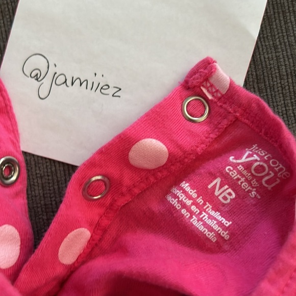 5/$20 Baby Girl Bee Dress Newborn NB - Picture 3 of 5